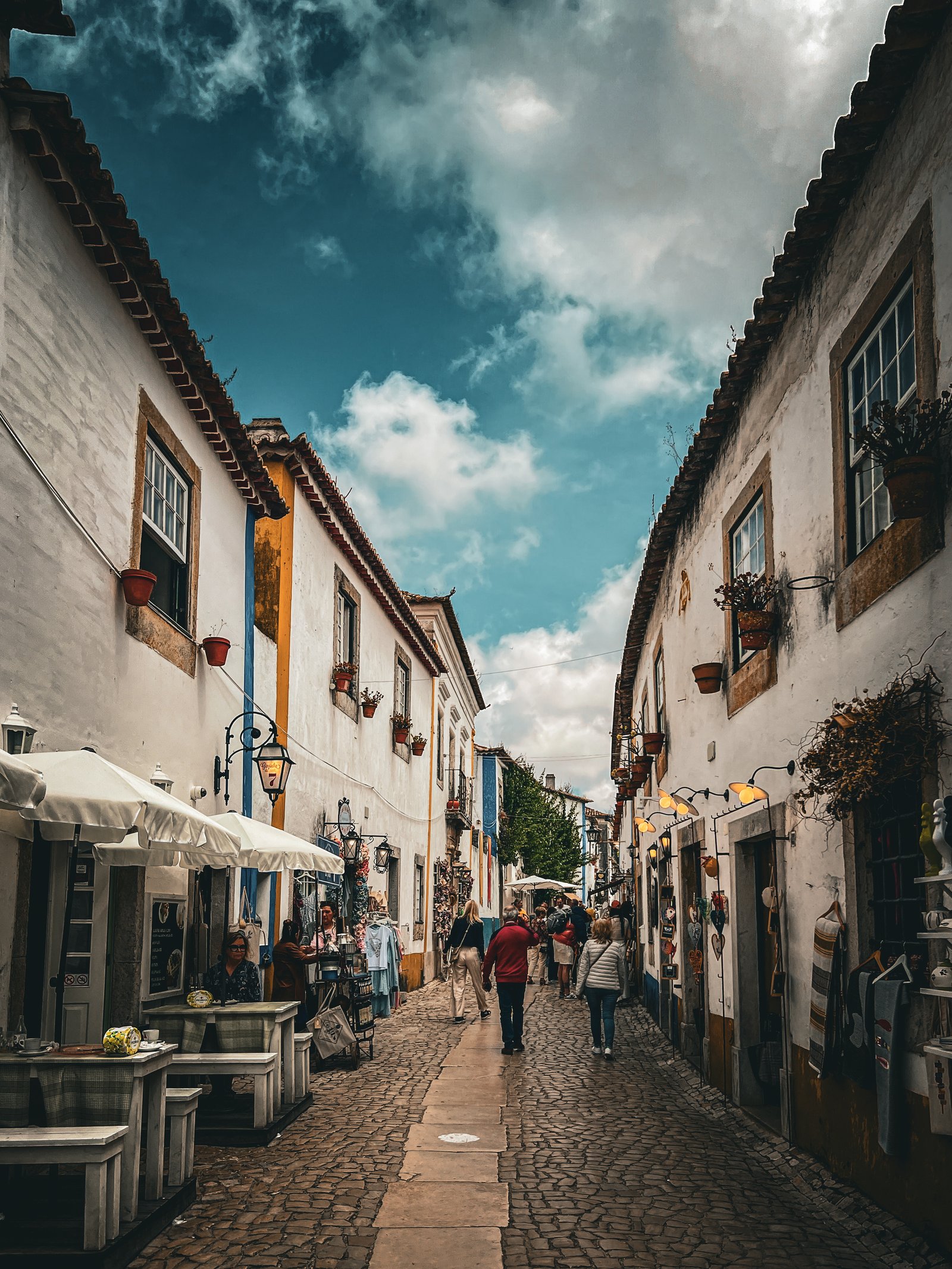 Fairytale Town Of Obidos, Portugal